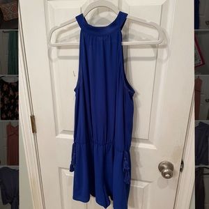 Socialite Blue Romper